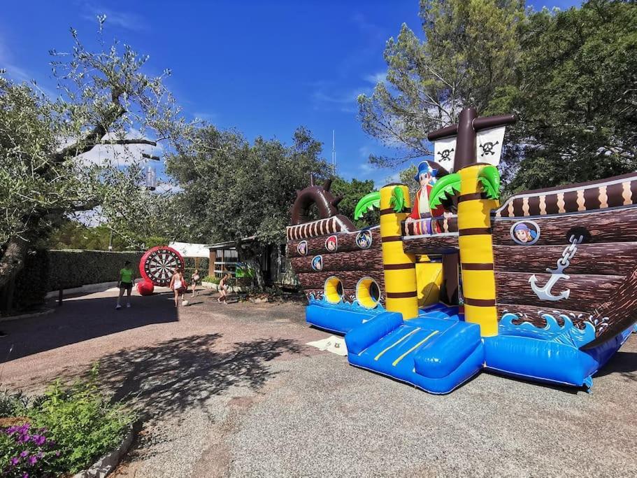 Mobile Home 6-Pers Camping Lei Suves-Cotes D'Azur-Including Airco روكبرون-سور-أرجينس المظهر الخارجي الصورة