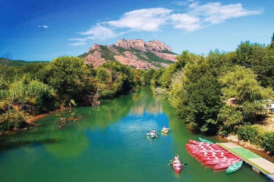 Mobile Home 6-Pers Camping Lei Suves-Cotes D'Azur-Including Airco روكبرون-سور-أرجينس المظهر الخارجي الصورة